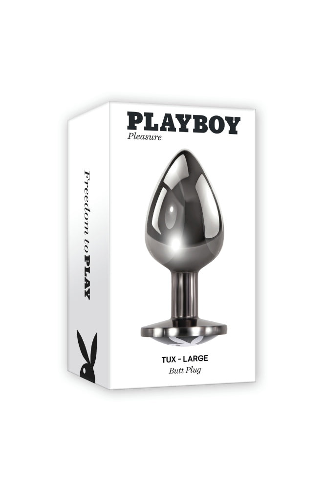 Playboy - Tux Metal Butt Plug - Assorted Sizes Sex Toy - Tophatter Daily Deals