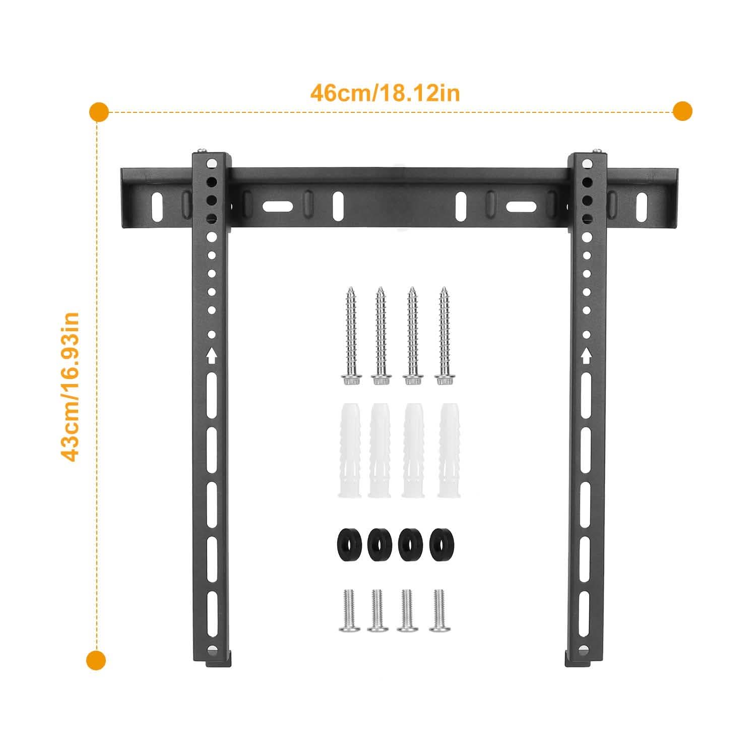 TV Wall Mount Bracket Support 32-65 inch Flat TV TV & Video - Tophatter Daily Deals
