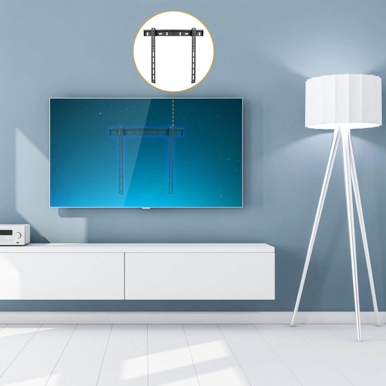 TV Wall Mount Bracket Support 32-65 inch Flat TV TV & Video - Tophatter Daily Deals