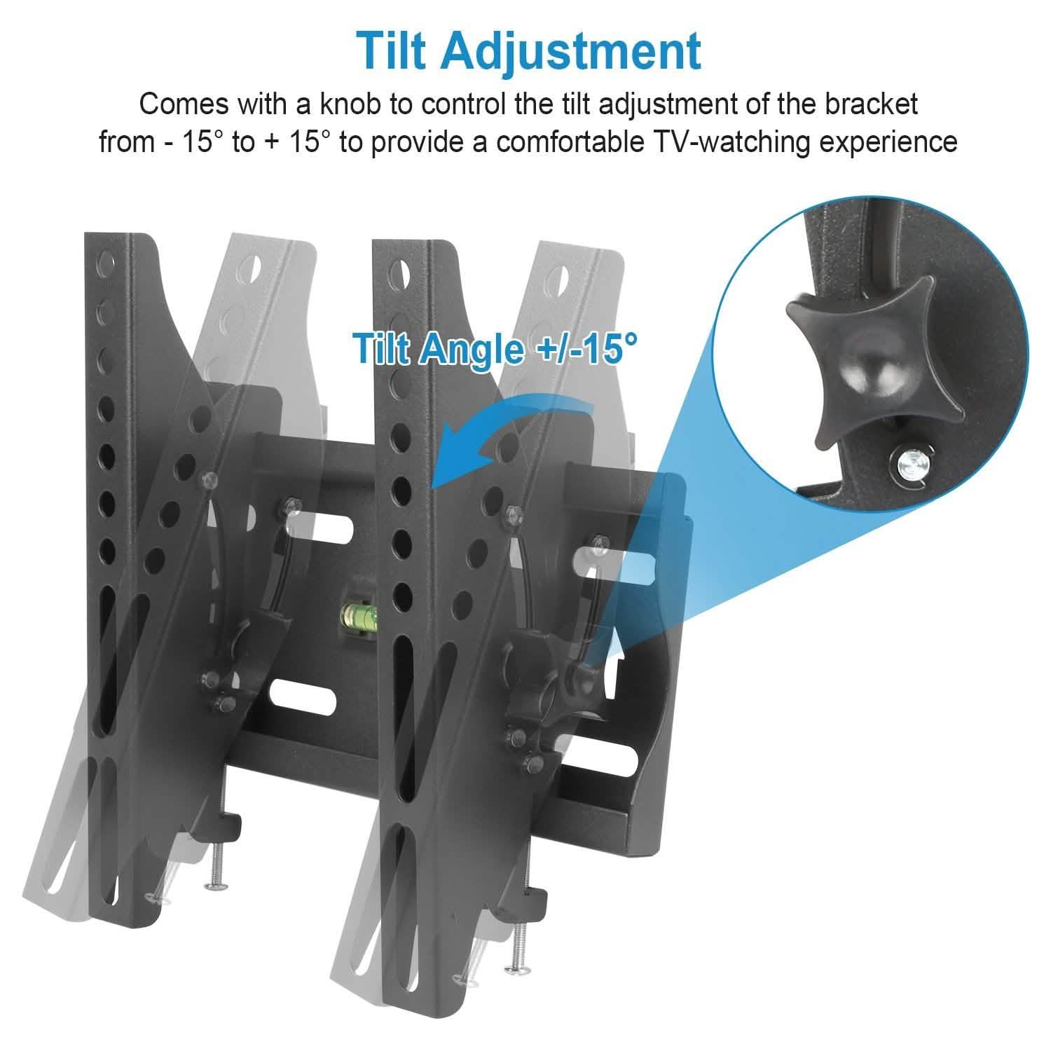 TV Wall Mount Bracket Tilt for 23"-42" LED/LCD/PLASMA Flat TV TV & Video - Tophatter Daily Deals