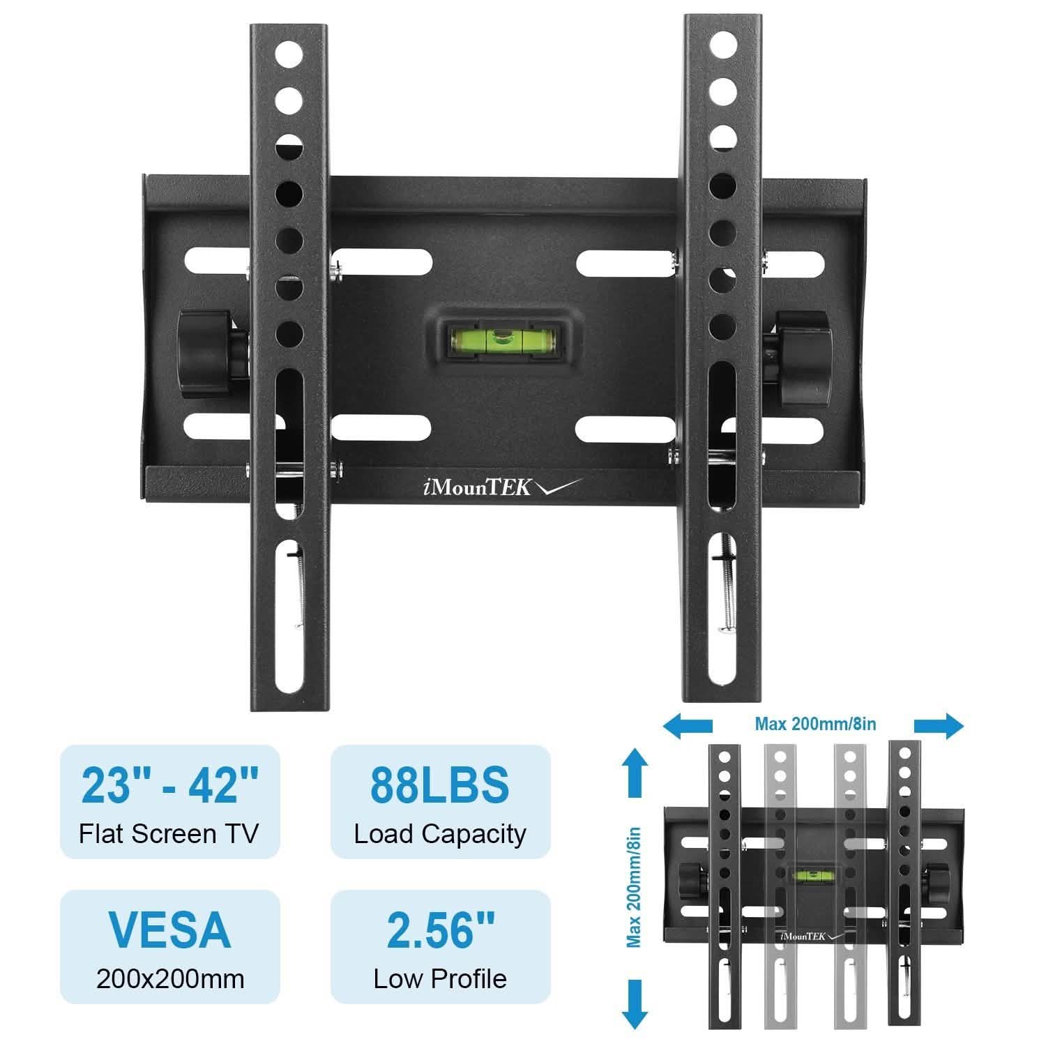 TV Wall Mount Bracket Tilt for 23"-42" LED/LCD/PLASMA Flat TV TV & Video - Tophatter Daily Deals