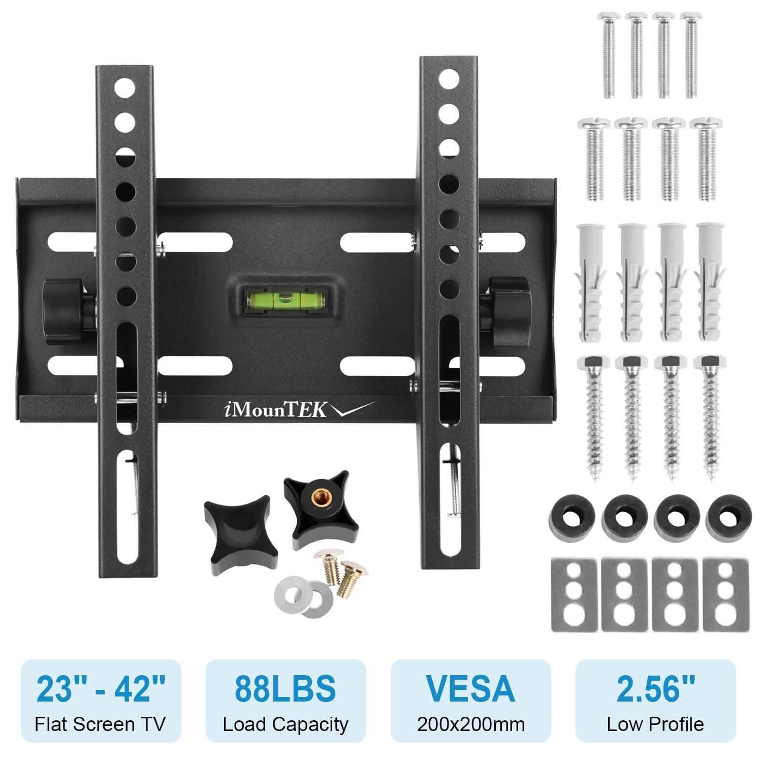 TV Wall Mount Bracket Tilt for 23"-42" LED/LCD/PLASMA Flat TV TV & Video - Tophatter Daily Deals