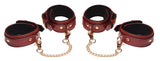6 Piece Bondage Set – Vegan PU Leather Restraints and Cuffs Kit > Bondage Gear > Bondage Kits - Tophatter Daily Deals