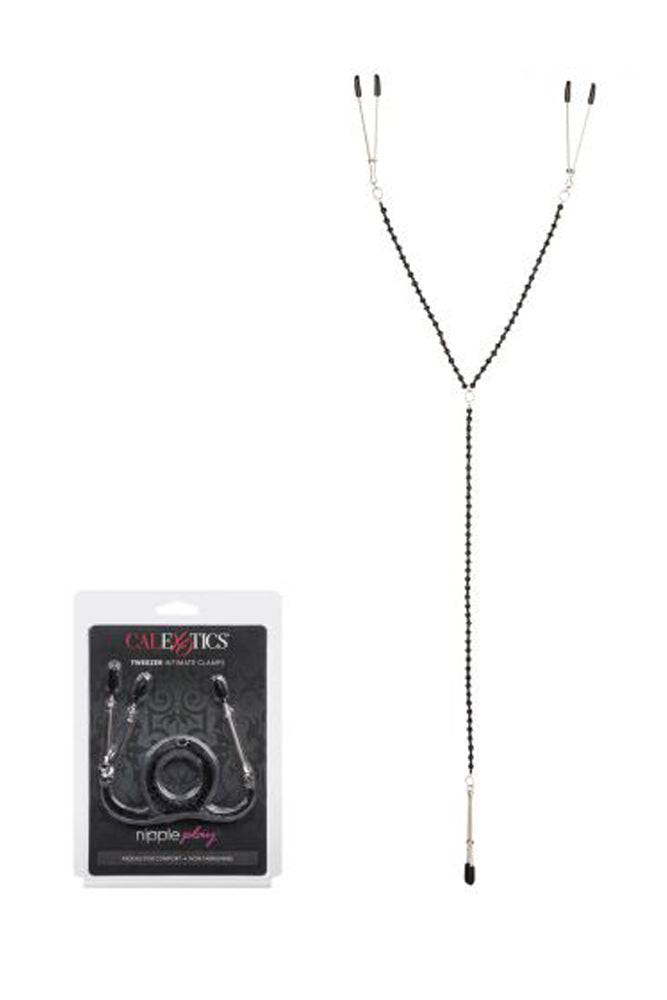Cal Exotics - Nipple Play - Tweezer Intimate Clamps BDSM - Tophatter Daily Deals