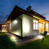 Twin Solar Spotlight Outdoor Light Outdoor Lighting - Tophatter Daily Deals