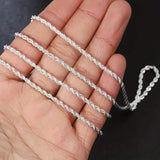 Twist Rope Chain Necklace Women's Jewelry Accessory Necklaces - Tophatter Daily Deals