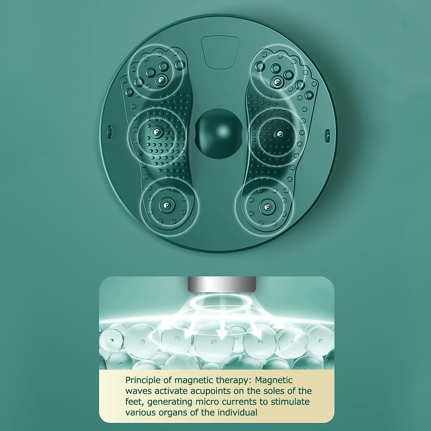 Waist Twisting Disc - Twist Board Foot Massage Home Fitness Exercise Equipment Exercise & Fitness - Tophatter Daily Deals