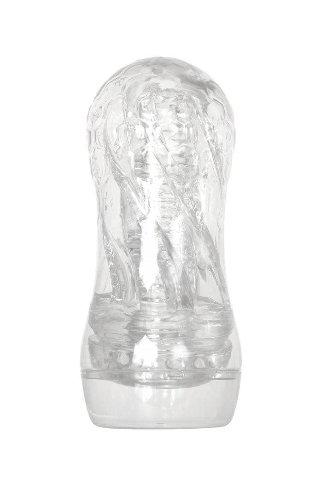 Zero Tolerance - Twist Stroker - Clear Sex Toy - Tophatter Daily Deals