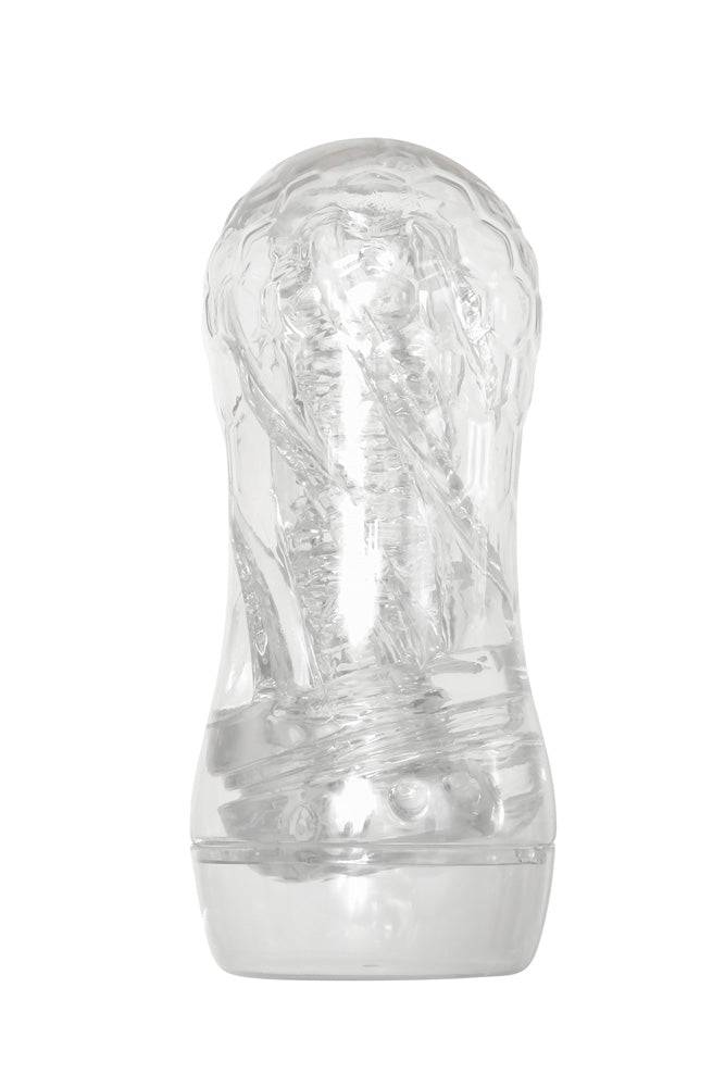 Zero Tolerance - Twist Stroker - Clear Sex Toy - Tophatter Daily Deals