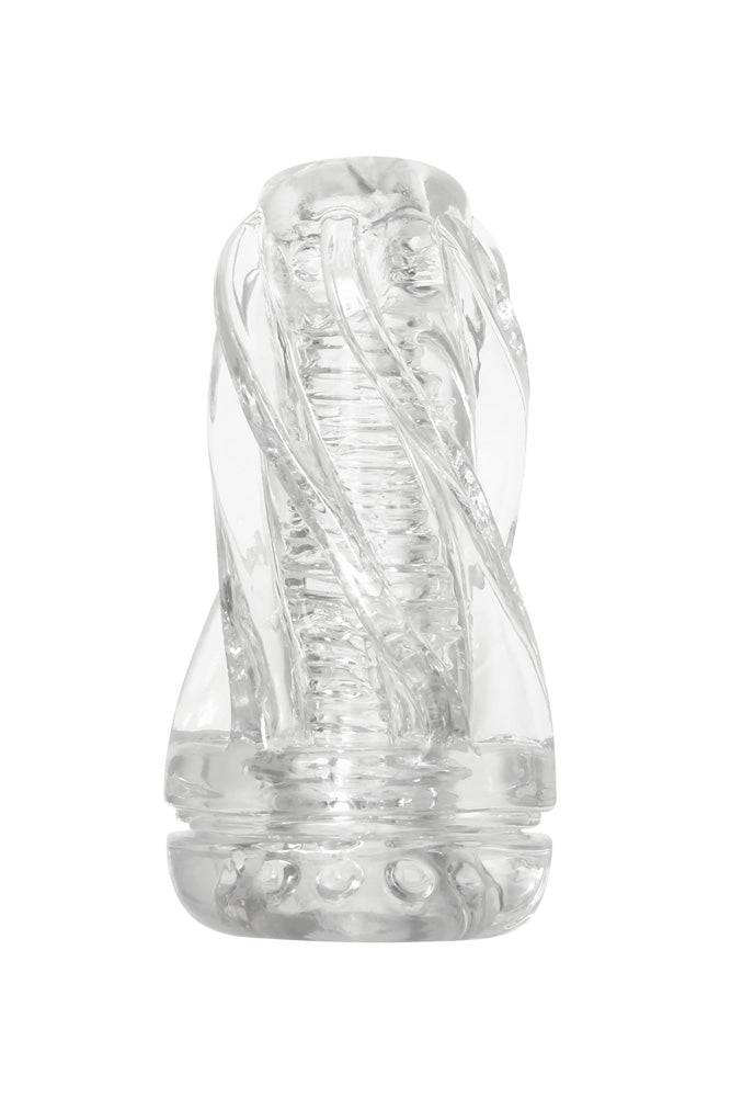 Zero Tolerance - Twist Stroker - Clear Sex Toy - Tophatter Daily Deals