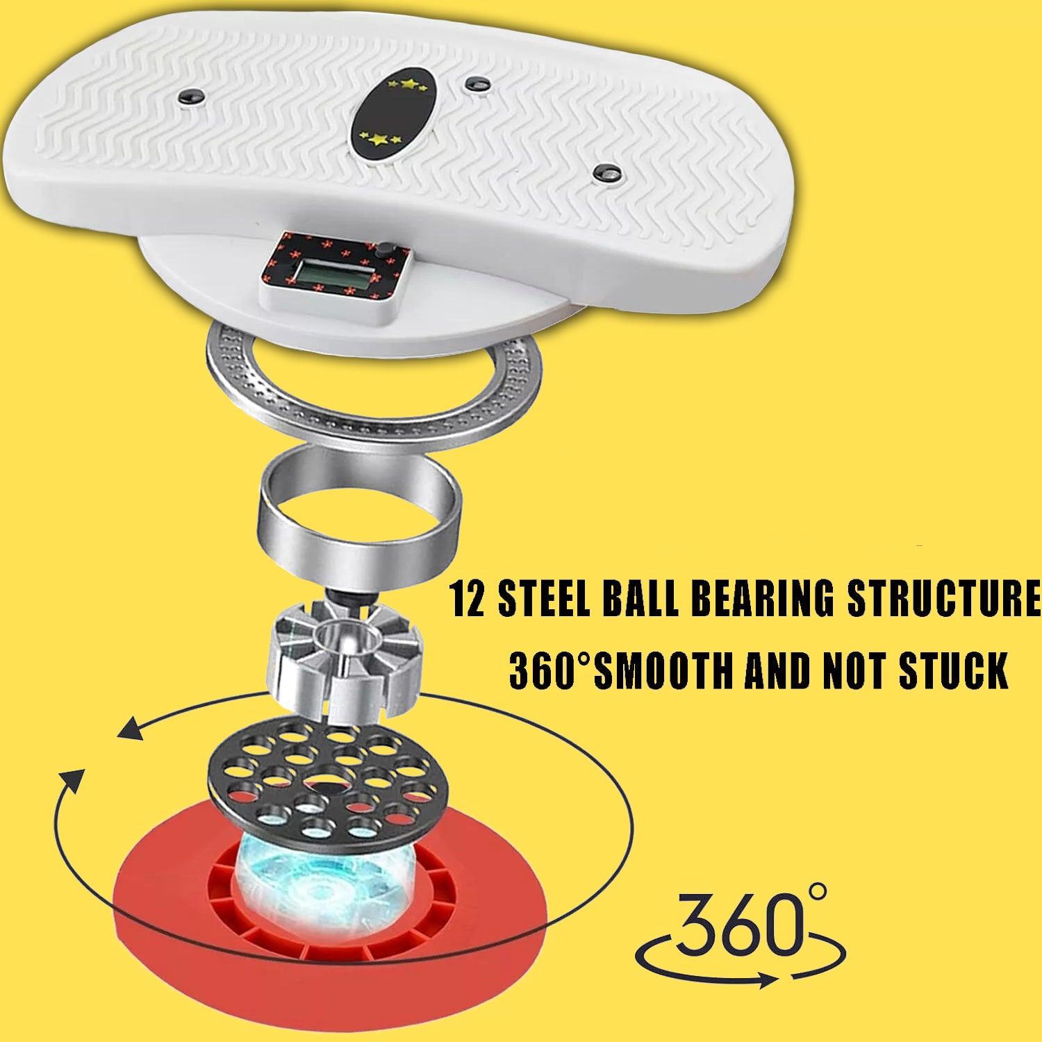 Twist Exercise Disc - 2x Twisting Waist Disc Split Twist Board With Counter Foot Massage Balance Yoga Exercise & Fitness - Tophatter Daily Deals