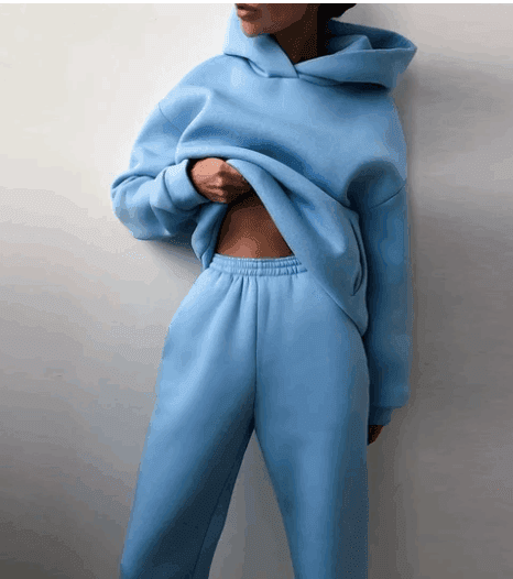 Two-Piece Hooded Tracksuit 