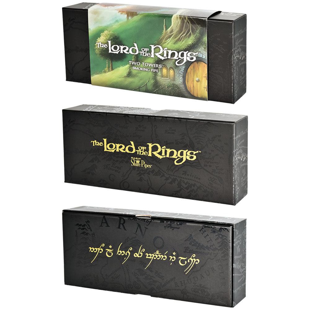 TWO TOWERS™ Smoking Pipe | Shire Pipes™ x The Lord of the Rings™ Traditional Pipes - Tophatter Daily Deals