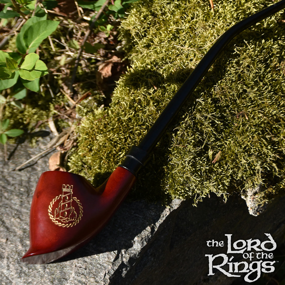 TWO TOWERS™ Smoking Pipe | Shire Pipes™ x The Lord of the Rings™ Traditional Pipes - Tophatter Daily Deals