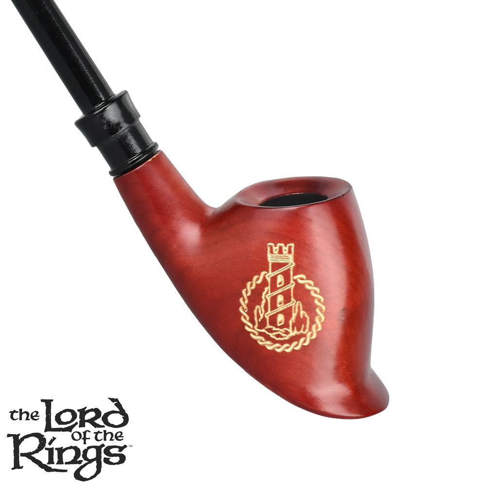 TWO TOWERS™ Smoking Pipe | Shire Pipes™ x The Lord of the Rings™ Traditional Pipes - Tophatter Daily Deals