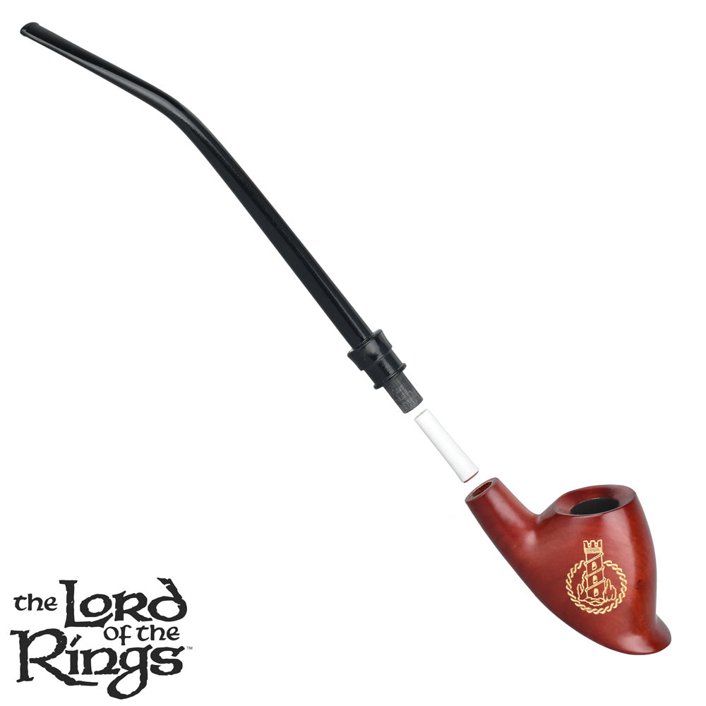 TWO TOWERS™ Smoking Pipe | Shire Pipes™ x The Lord of the Rings™ Traditional Pipes - Tophatter Daily Deals
