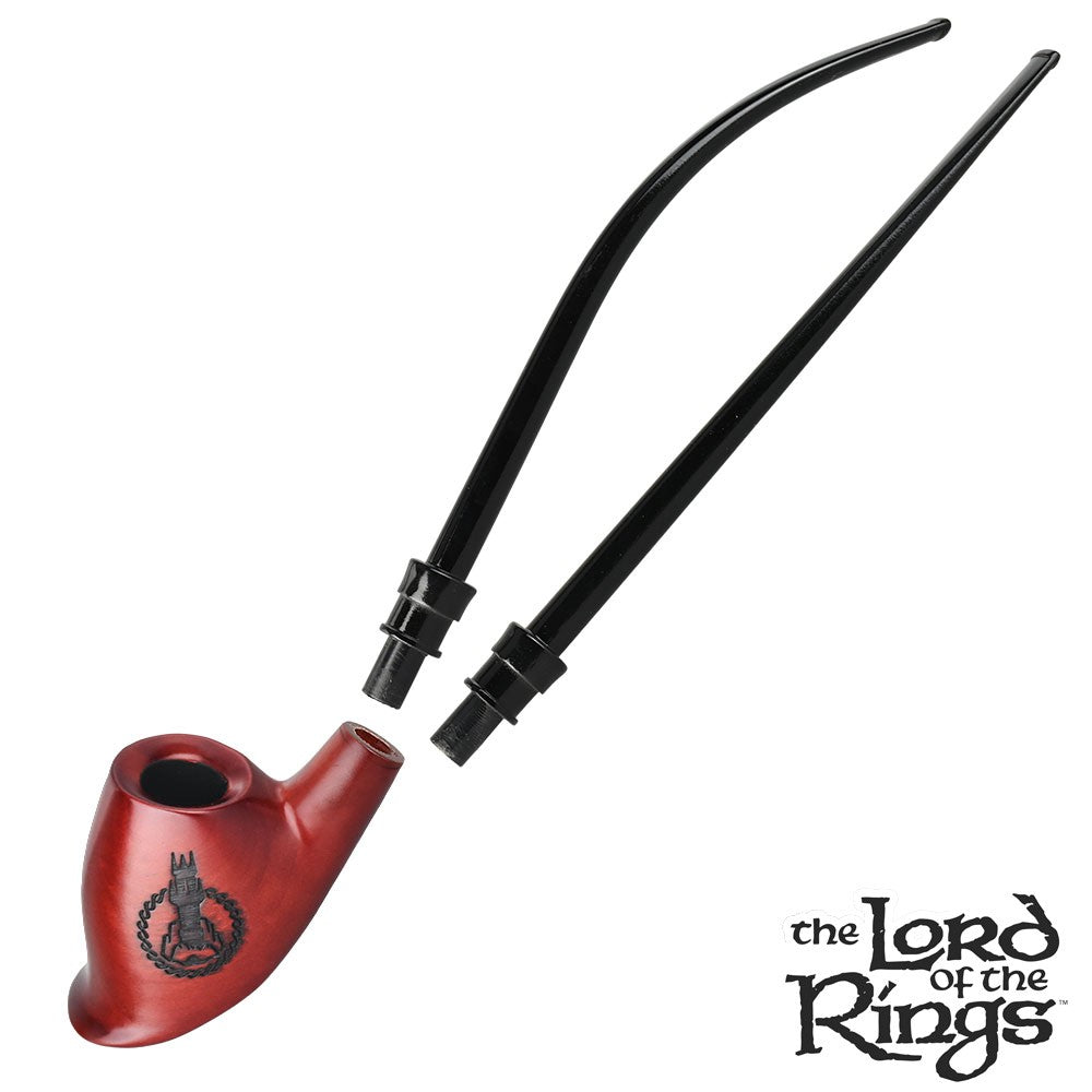 TWO TOWERS™ Smoking Pipe | Shire Pipes™ x The Lord of the Rings™ Traditional Pipes - Tophatter Daily Deals