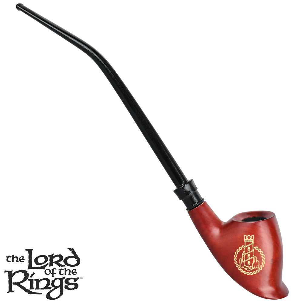 TWO TOWERS™ Smoking Pipe | Shire Pipes™ x The Lord of the Rings™ Traditional Pipes - Tophatter Daily Deals