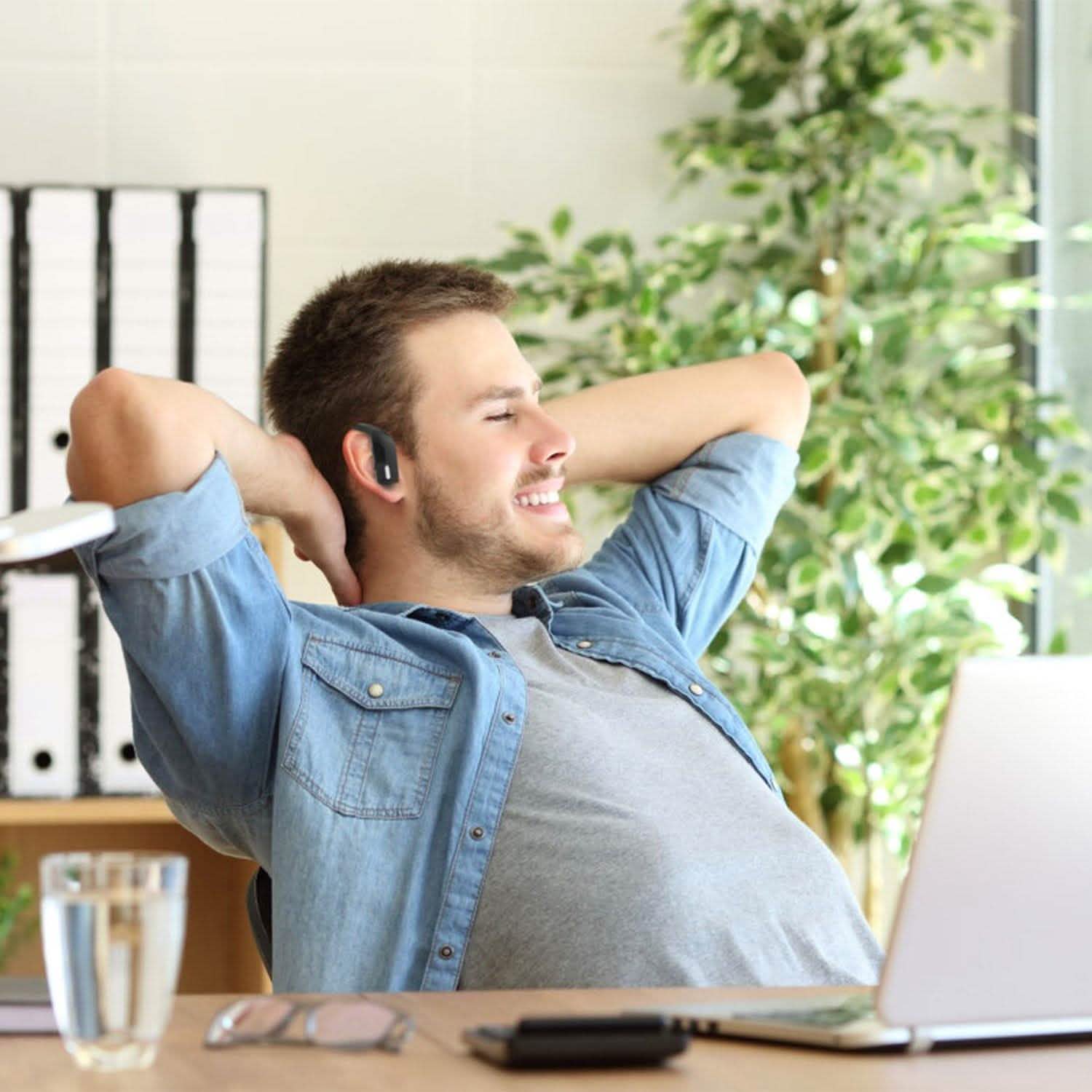 TWS Wireless 5.0 Earbuds In-Ear Stereo Headset Headphones - Tophatter Daily Deals