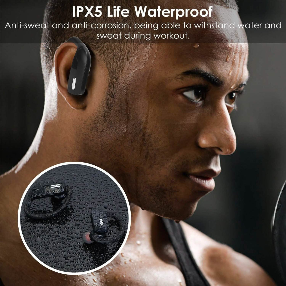 TWS Wireless 5.0 Earbuds In-Ear Stereo Headset Headphones - Tophatter Daily Deals