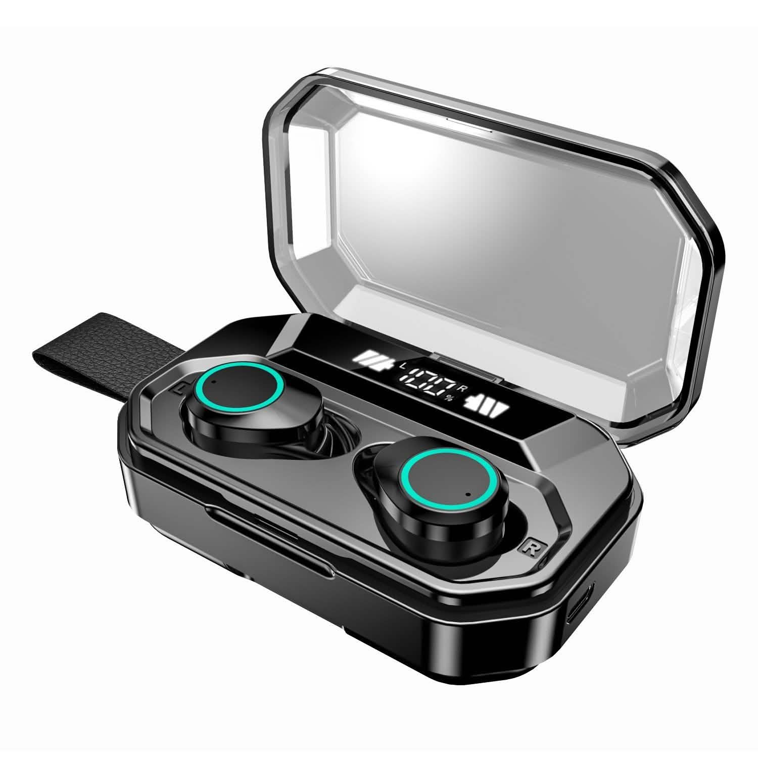 TWS Wireless 5.0 Earbuds Touch In-Ear Stereo Headsets Headphones - Tophatter Daily Deals