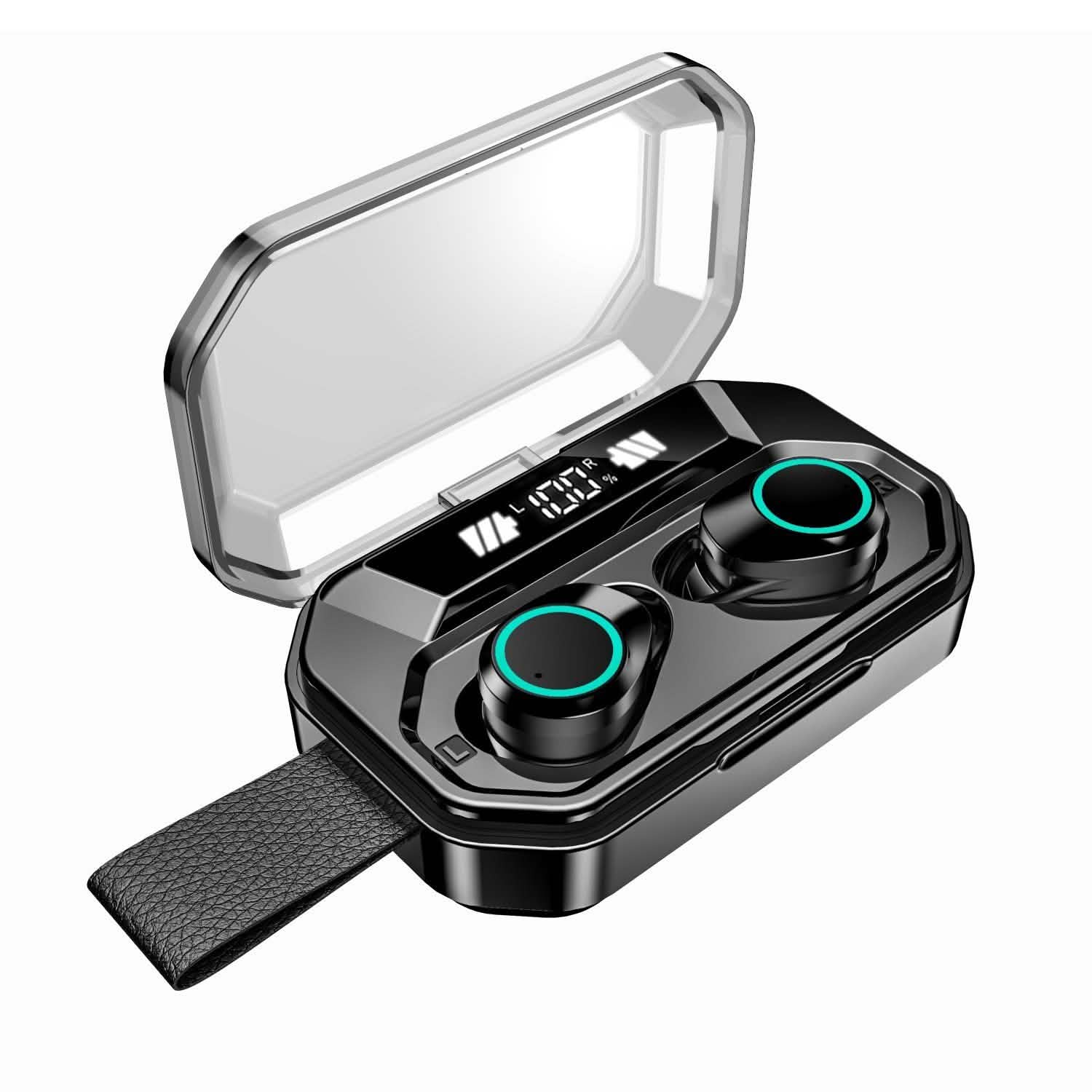 TWS Wireless 5.0 Earbuds Touch In-Ear Stereo Headsets Headphones - Tophatter Daily Deals