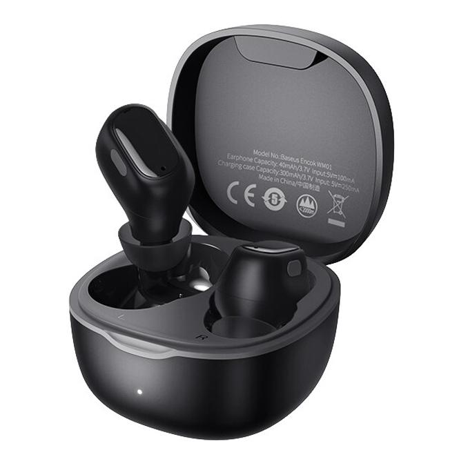 TWS Wireless Bluetooth 5.0 Earphones Black In-Ear Headphones - Tophatter Daily Deals