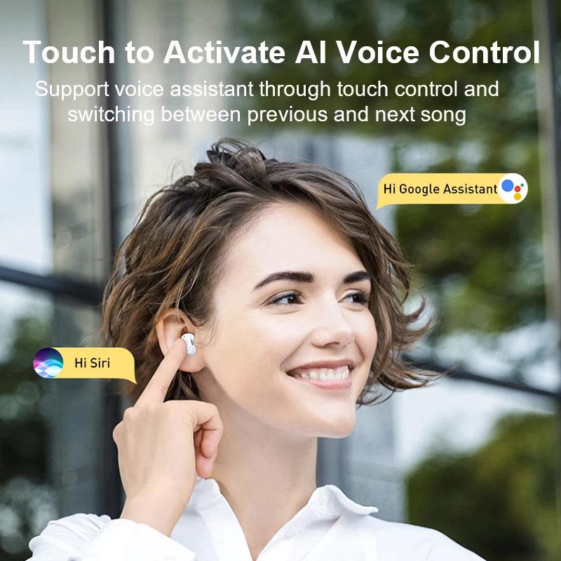TWS Wireless Bluetooth 5.0 Earphones In-Ear Headphones - Tophatter Daily Deals