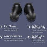 TWS Wireless Bluetooth 5.0 Earphones In-Ear Headphones - Tophatter Daily Deals
