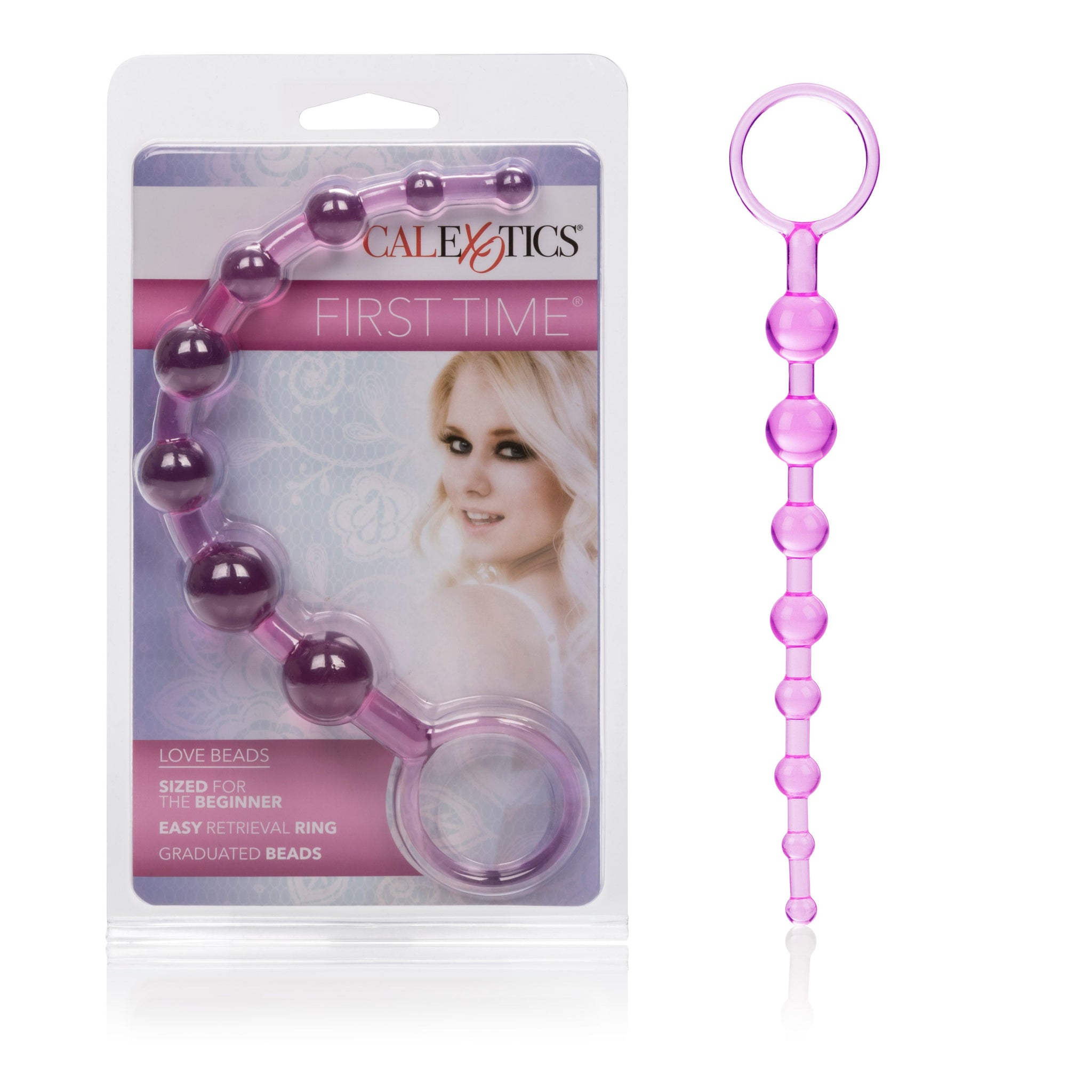 First Time Love Beads in Pink > Anal Range > Anal Beads - Tophatter Daily Deals