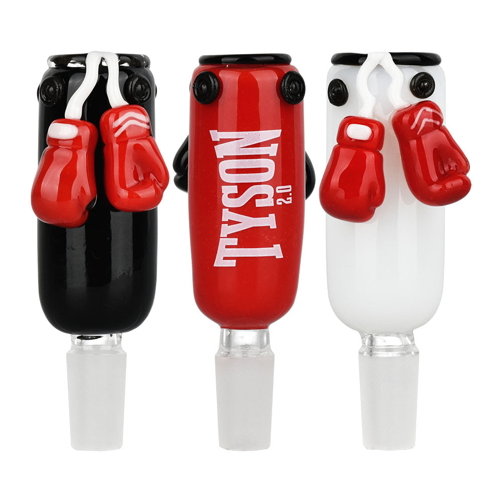 Empire Glassworks x Tyson 2.0 Punching Bag Herb Slide Bong Bowls - Tophatter Daily Deals