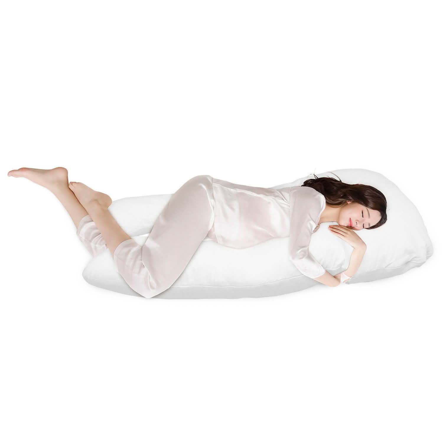 U-Shaped Full Body Pillow Bedding - Tophatter Daily Deals