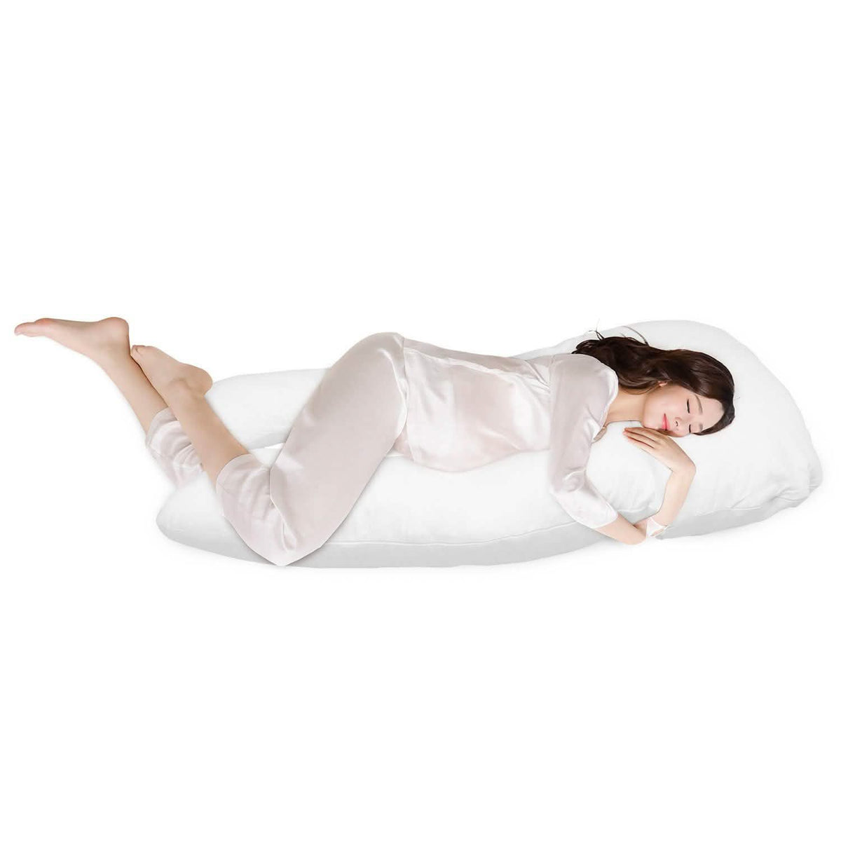 U-Shaped Full Body Pillow Bedding - Tophatter Daily Deals