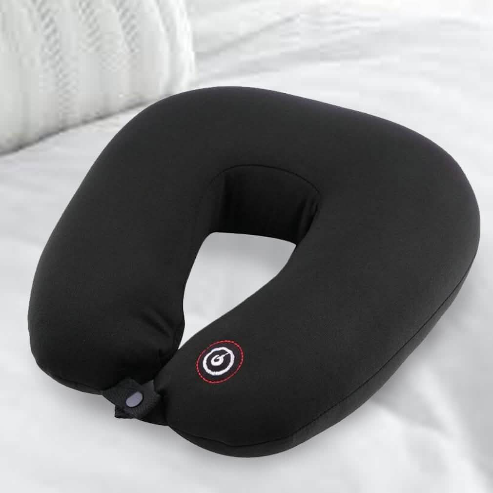 U-Shaped Massage Travel Neck Pillow Health & Wellness - Tophatter Daily Deals