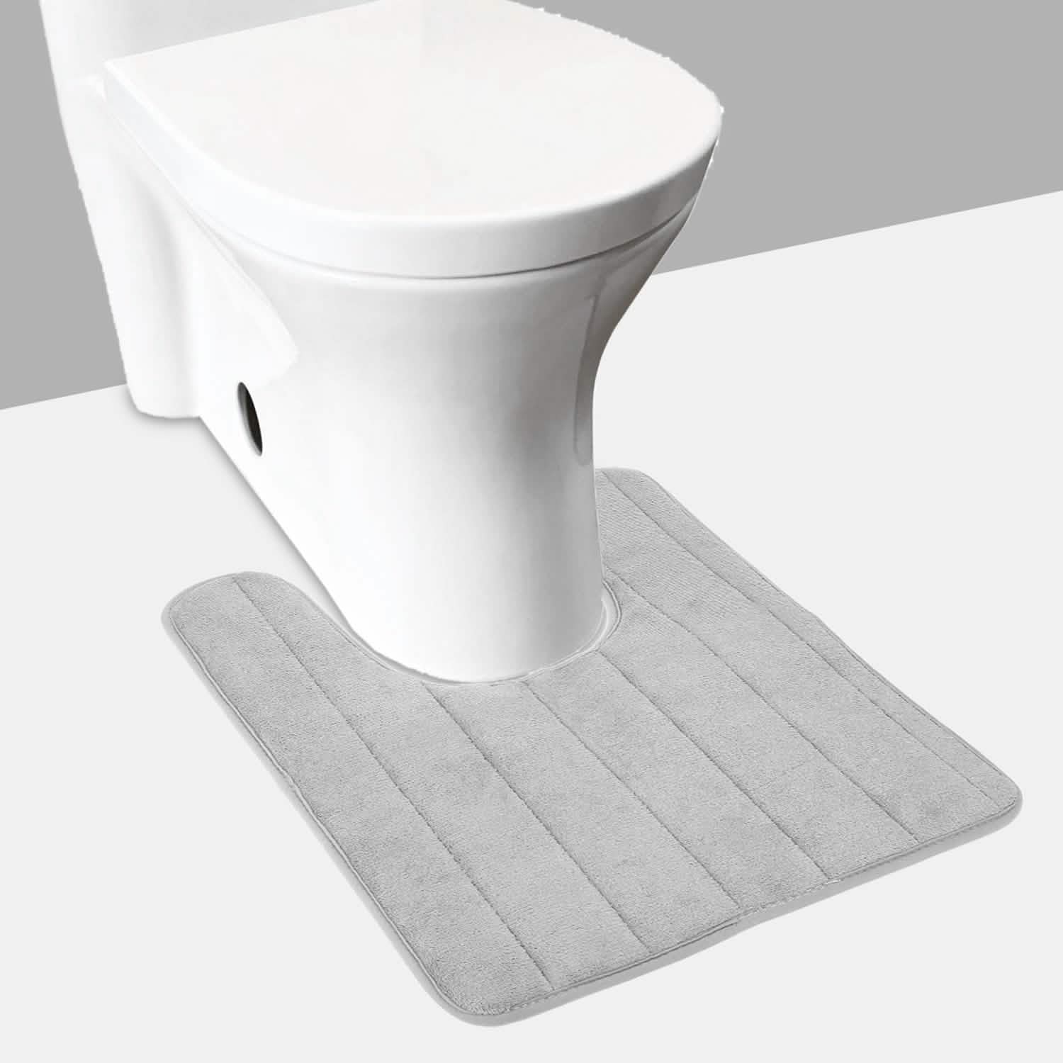 U Shaped Non-slip Toilet Mat Bath - Tophatter Daily Deals