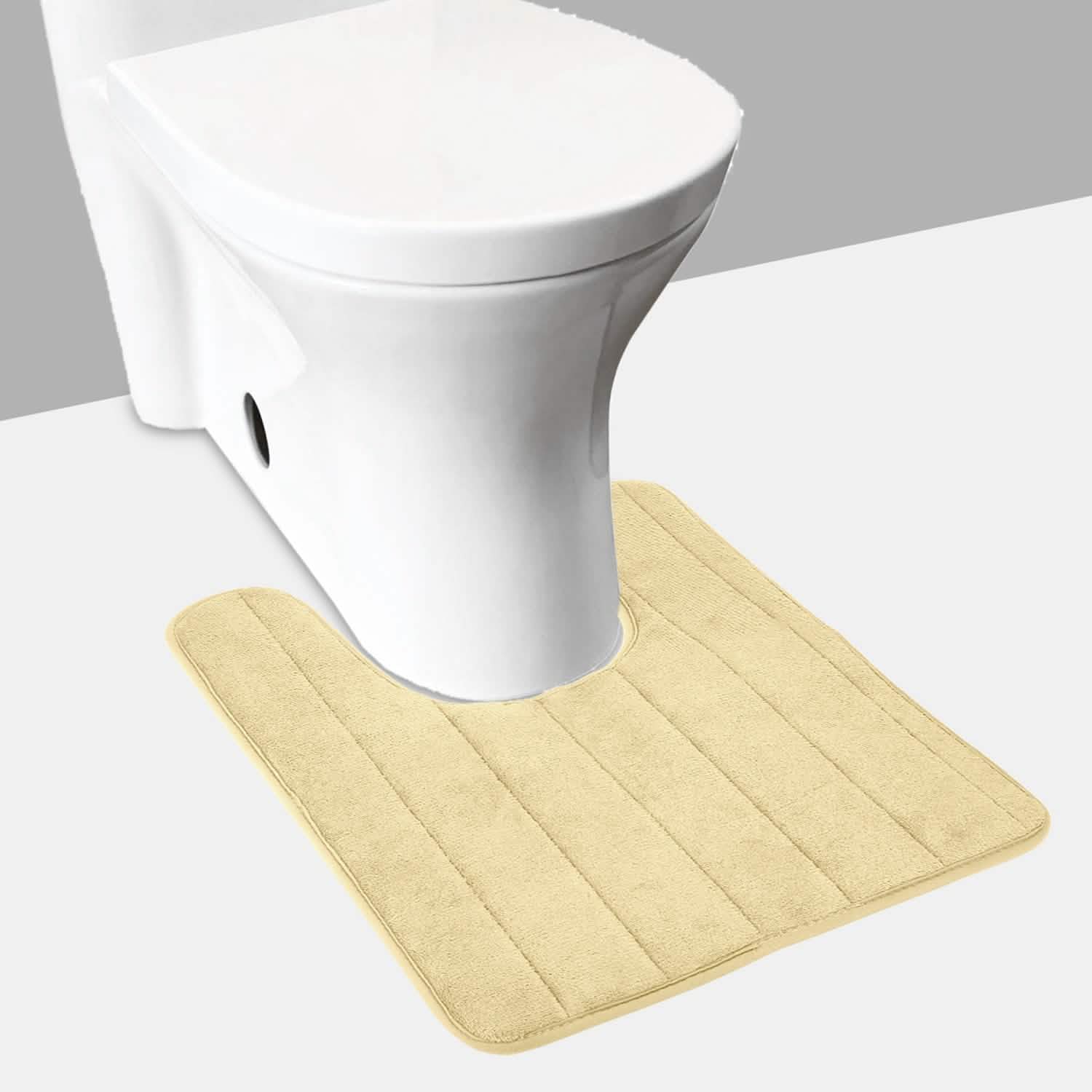 U Shaped Non-slip Toilet Mat Bath - Tophatter Daily Deals