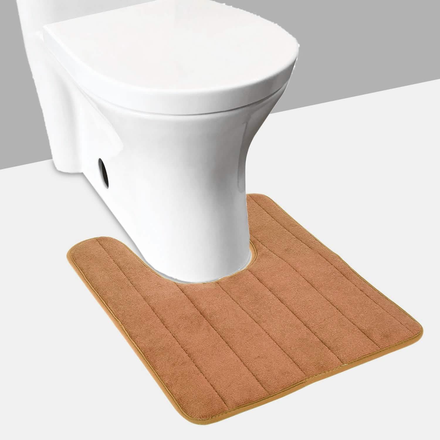 U Shaped Non-slip Toilet Mat Bath - Tophatter Daily Deals