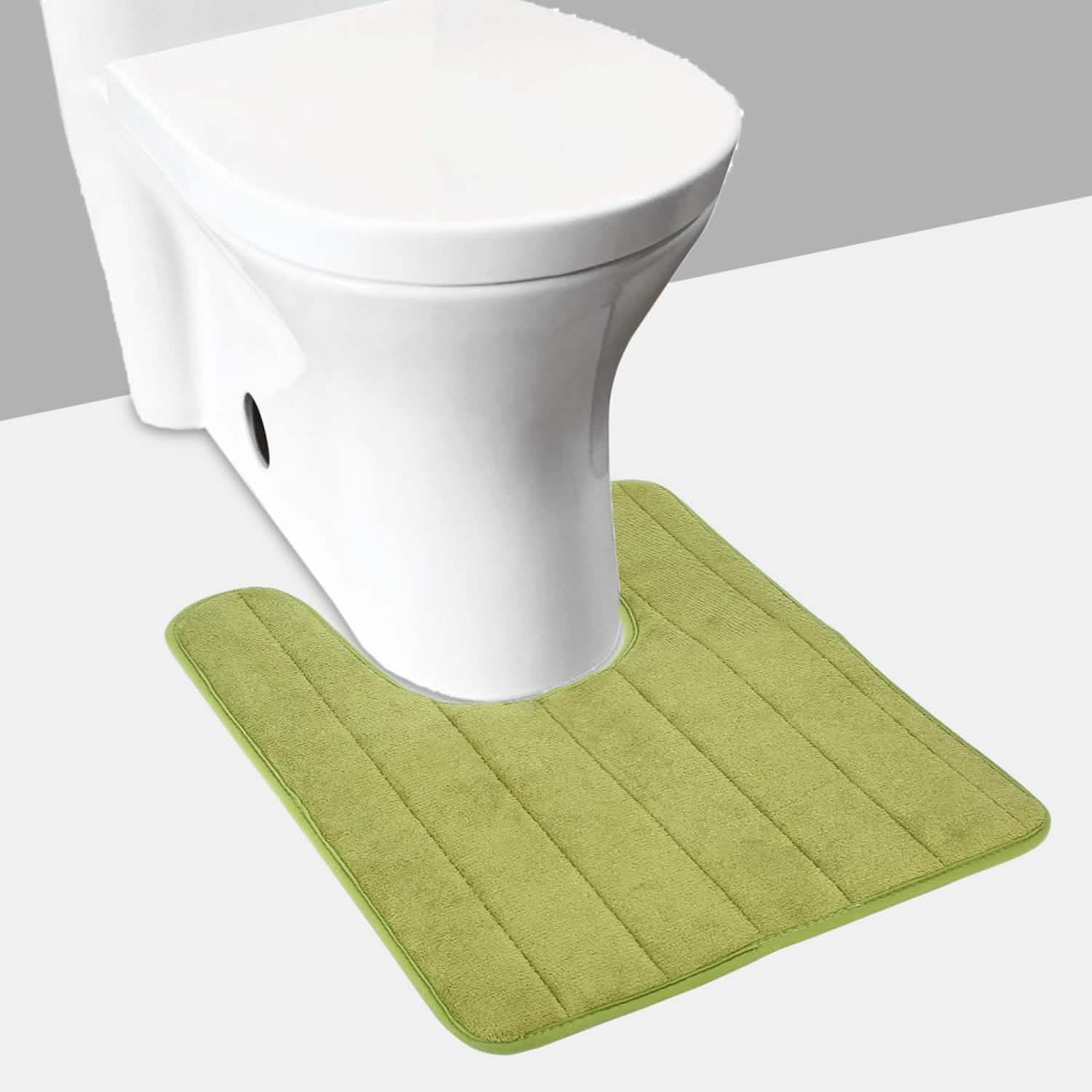 U Shaped Non-slip Toilet Mat Bath - Tophatter Daily Deals