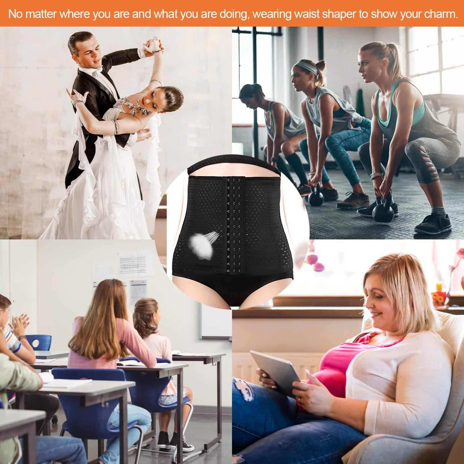 U-Shaped Slimming Waist Belt Body Women's Lingerie - Tophatter Daily Deals