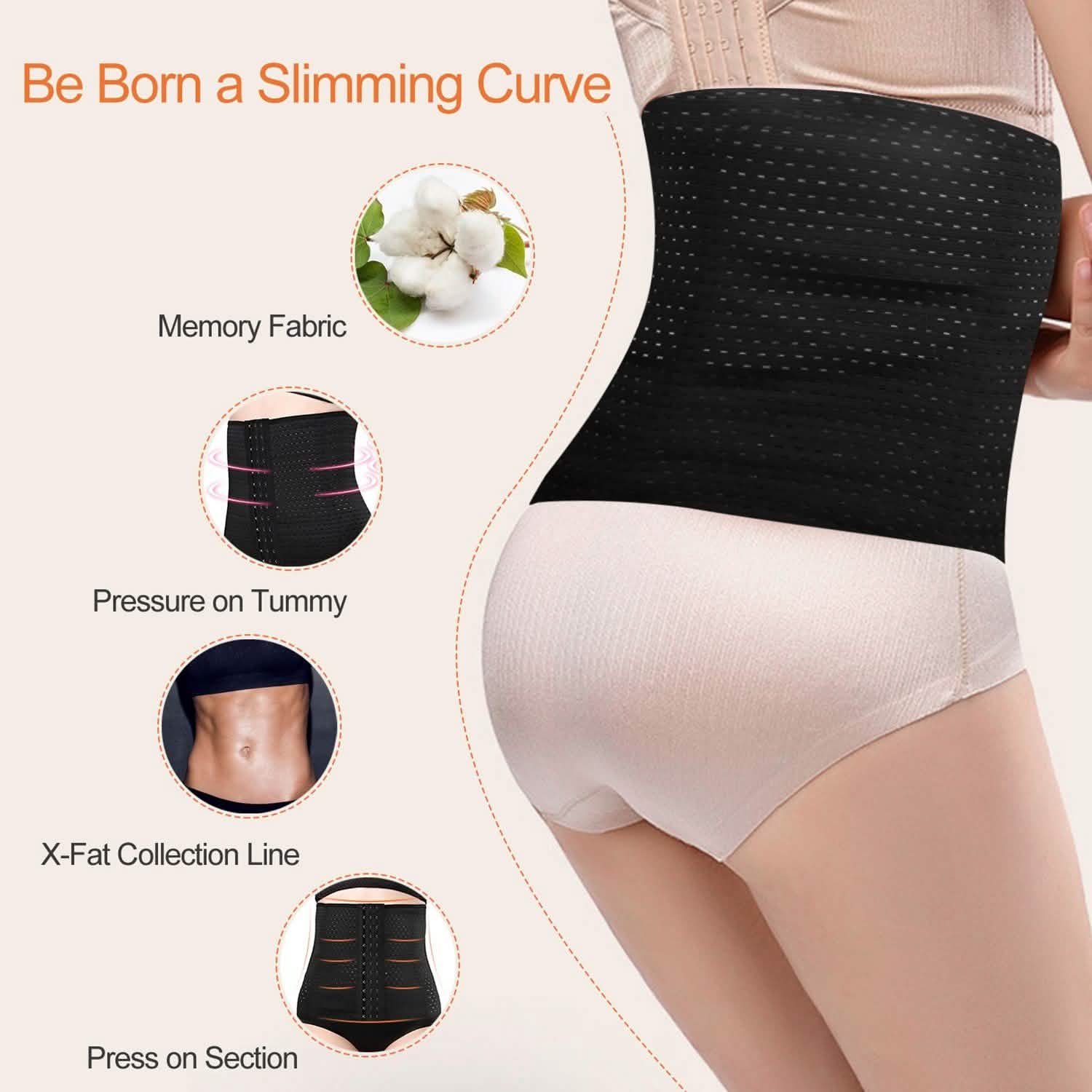 U-Shaped Slimming Waist Belt Body Women's Lingerie - Tophatter Daily Deals