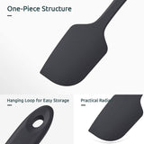 U-Taste Silicone Spatula Set with 480 Degrees Fahrenheit Heat Resistant Kitchen Tools & Gadgets - Tophatter Daily Deals