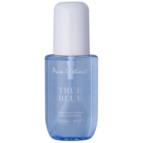 Pure Instinct True Blue – 3.35oz Pheromone Hair and Body Mist > Essentials > Aphrodisiacs - Tophatter Daily Deals