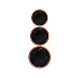 Gender X Gold Digger Set – Metallic Butt Plugs Set of Three Sizes > Anal Range > Butt Plug Kits - Tophatter Daily Deals