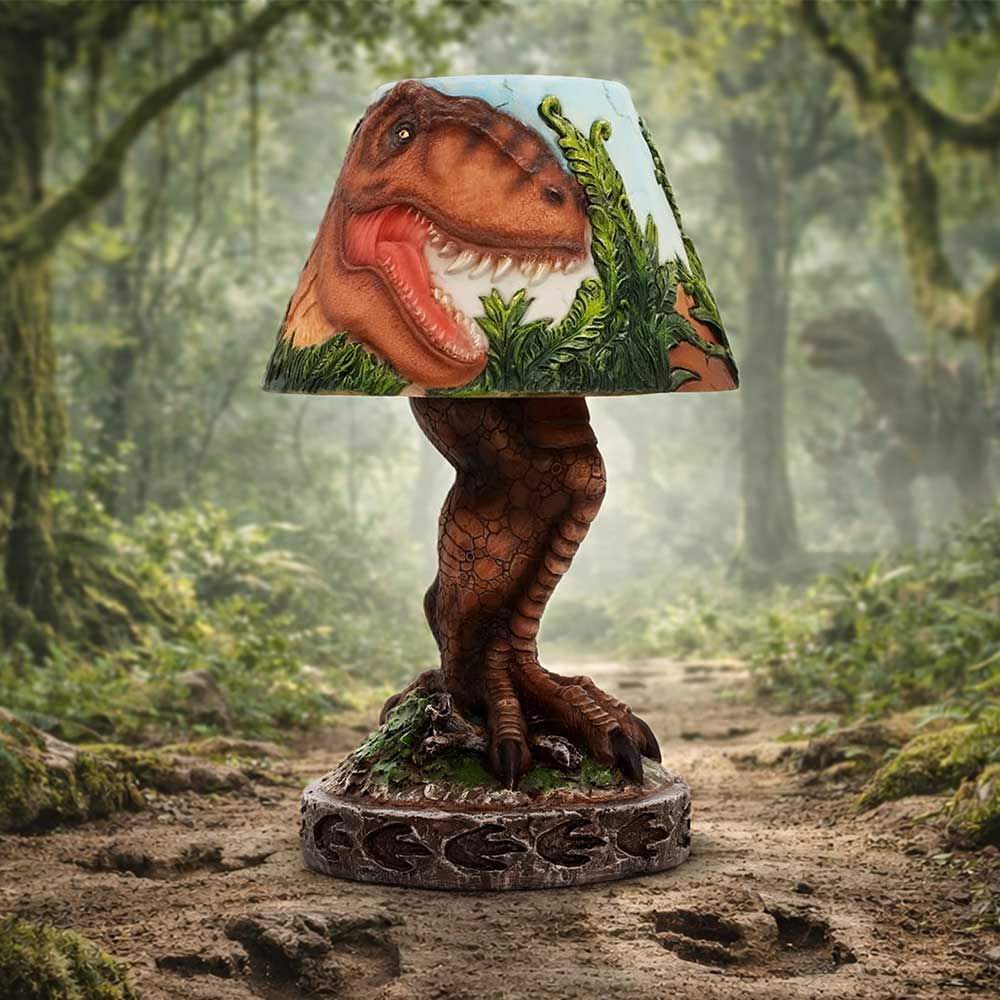 Tyrannosaurus Rex Lamp Lamp - Tophatter Daily Deals