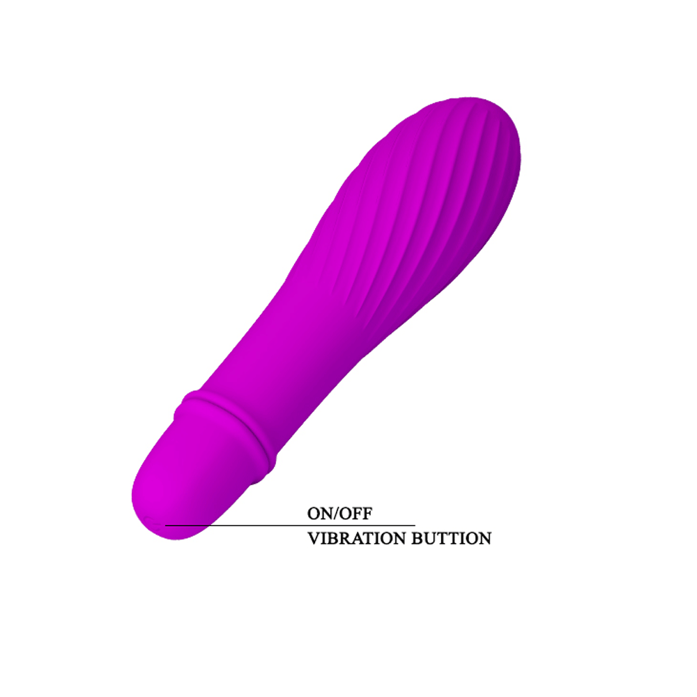 Solomon Mini Vibrator – Silicone Small Vibrator with Swirl Tip > Vibrators > Mini Vibrators - Tophatter Daily Deals
