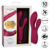 Uncorked Cabernet Dual Massager in Deep Wine Red with 10 Speeds and Silicone Vibrator > Vibrators > Ladies > Rabbit - Tophatter Daily Deals