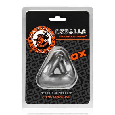 Oxballs TriSport – Steel 3 Ring Cocksling Cockring > Cock Ring > Sling - Tophatter Daily Deals