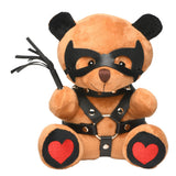Dom Teddy Bear Plushy – Collectible 8.7 Inch Plush Toy with Vegan Leather Harness > Novelties > Gag Gifts - Tophatter Daily Deals