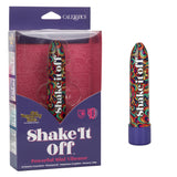 Naughty Bits Shake It Off Powerful Mini Vibrator 4.25 Inch Waterproof Colorful Design > Vibrators > Standard Vibrators - Tophatter Daily Deals