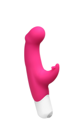 Joy Mini Vibrator Pink Wireless G-Spot and Clitoral Stimulator > Vibrators > Ladies > Rabbit - Tophatter Daily Deals